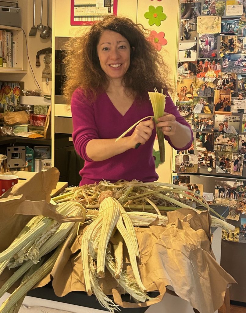 Préparation du cardon